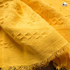 Thảm Phủ Sofa Lưới Dệt Màu Vàng Nổi Bật