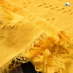 Thảm Phủ Sofa Lưới Dệt Màu Vàng Nổi Bật