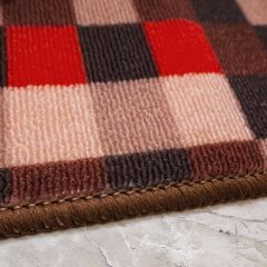 Set 2 Thảm Bếp Sợi Lưới Đan Len Đế Chống Trượt Cao Cấp