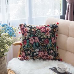 Vỏ Gối Tựa Lưng Ma Rốc Âu Mỹ Phong Cách Thổ Cẩm Sang Trọng