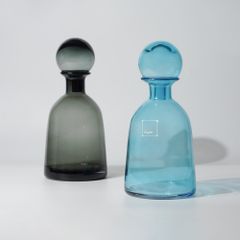 Bình Hoa Thủy Tinh Có Nắp Đậy Trang Trí Sáng Tạo