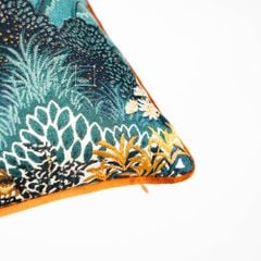 Vỏ Gối Tựa Lưng Sofa Âu Mỹ Dệt Sợi Colorful