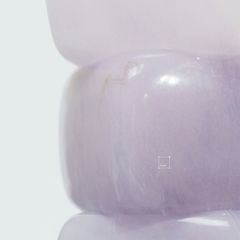 Bình Hoa Thủy Tinh Hình Đá Khối Xếp Tầng Gradient