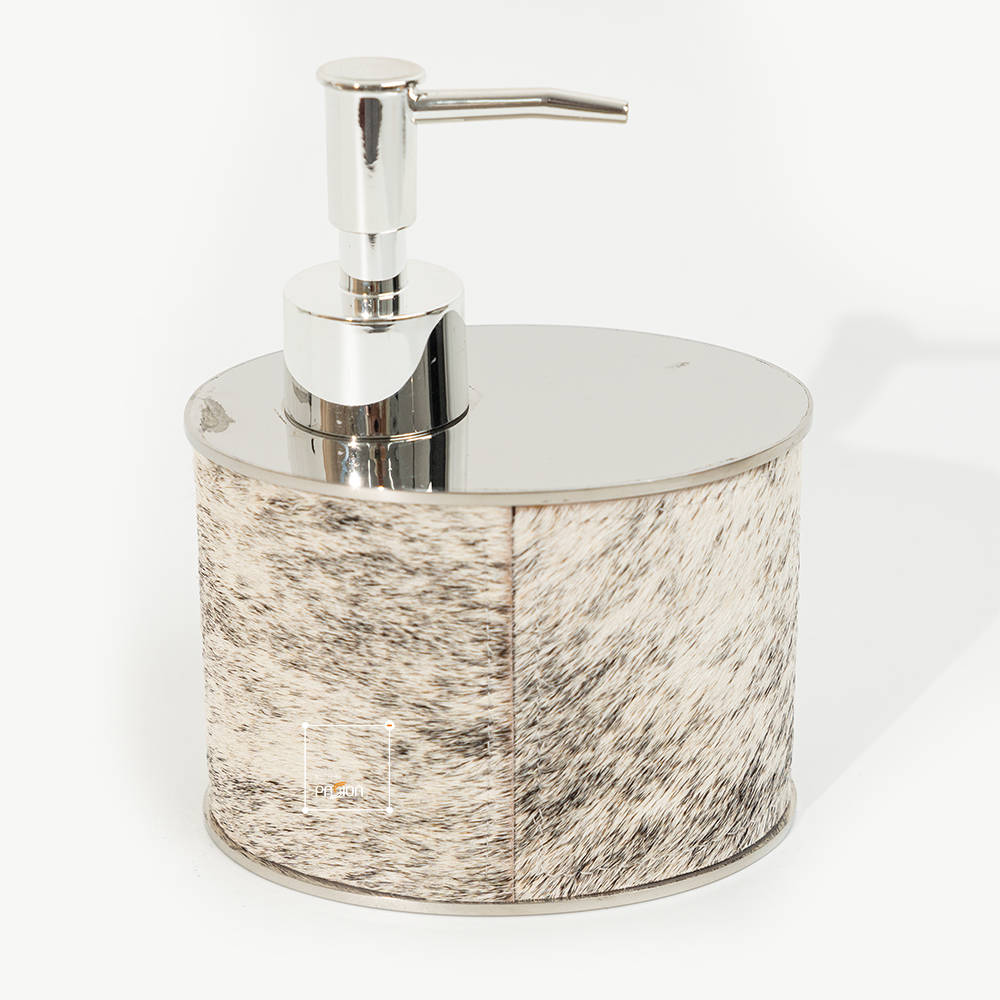 Bộ Phụ Kiện Phòng Tắm Inox Họa Tiết Lông Ngựa Cao Cấp Kèm Khay Đựng