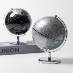 Quả Địa Cầu Chrome Sang Trọng