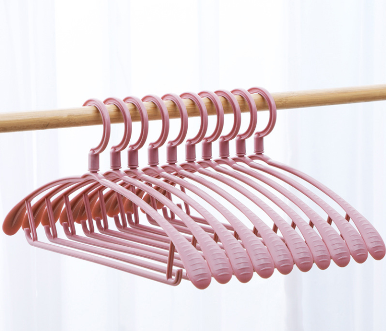 Móc Nhựa Treo Quần Áo Bán Nguyệt Bảo Vệ Quần Áo