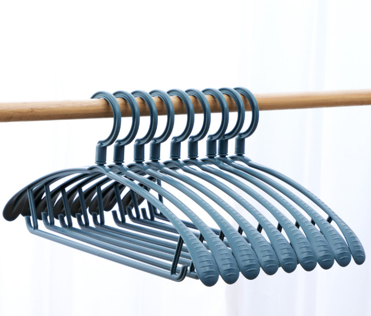 Móc Nhựa Treo Quần Áo Bán Nguyệt Bảo Vệ Quần Áo
