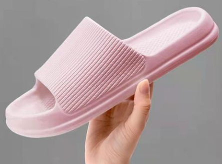Dép Nhựa Đi Trong Nhà EVA Sọc Xốp Mềm
