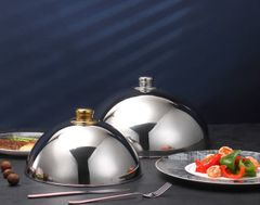 Nắp Chụp Thức Ăn Inox Giữ Nhiệt Chống Bụi