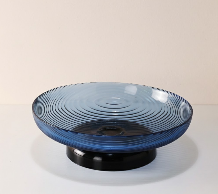 Dĩa Trái Cây Thủy Tinh Có Chân Đế Đựng Trái Cây Thức Ăn Nhẹ