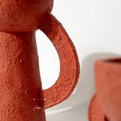 Set Tượng Decor Gốm Sứ Tay Cầm Hình Chiếc Cup Trừu Tượng