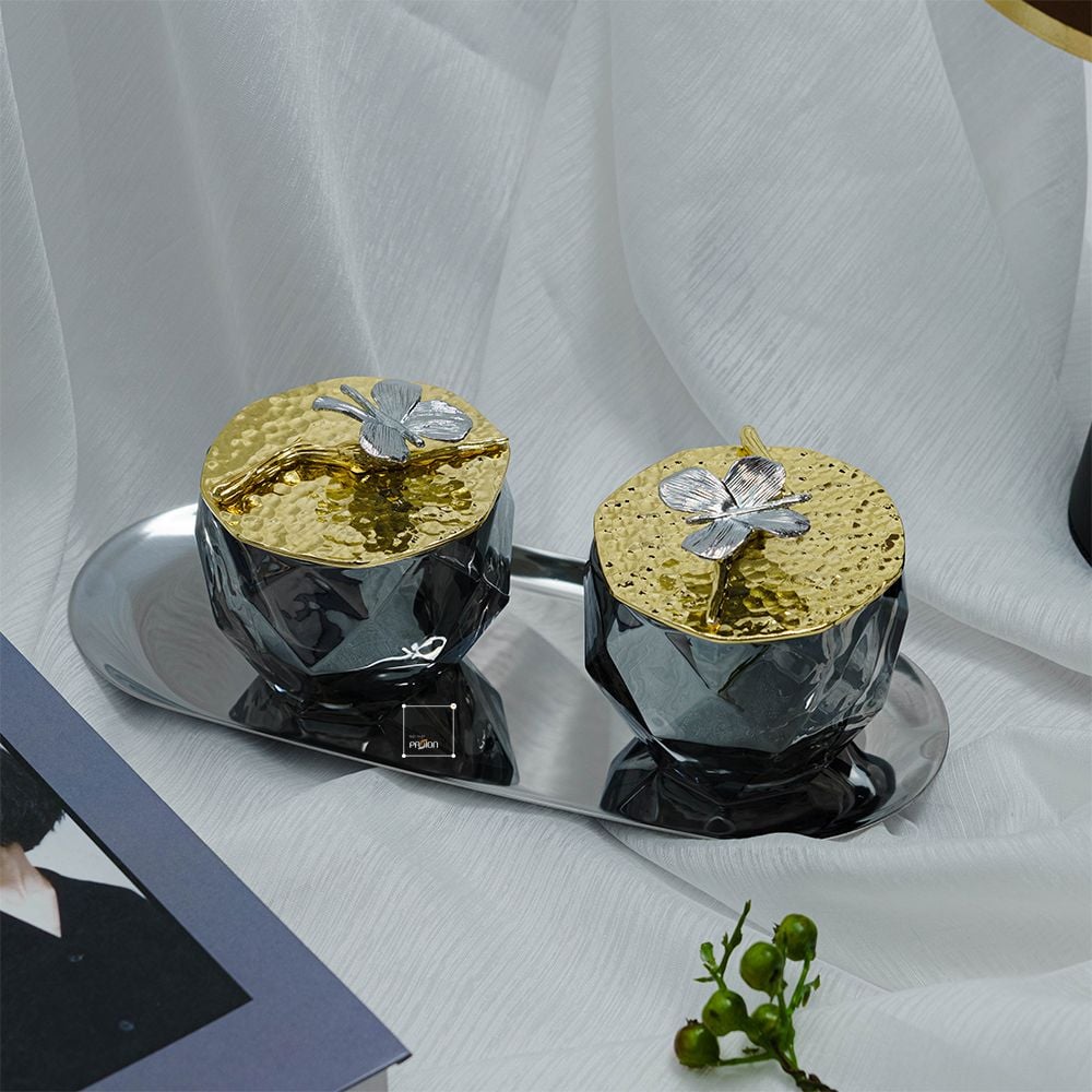 Set Lọ Đựng Kẹo Decor Bàn Ăn Sang Trọng