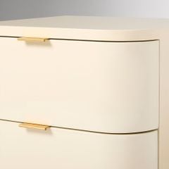 Táp Đầu Giường Hiện Đại Bo Góc Chân Gỗ