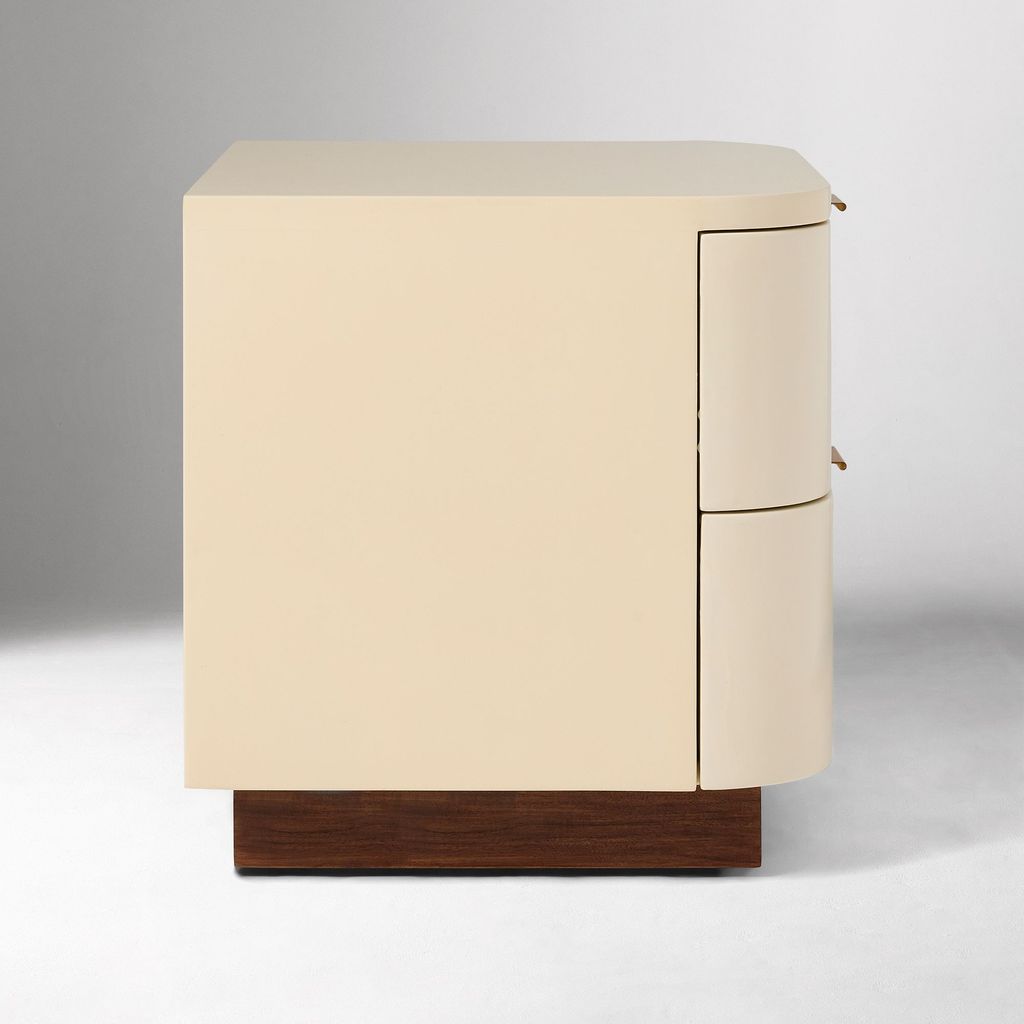 Táp Đầu Giường Hiện Đại Bo Góc Chân Gỗ