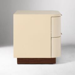 Táp Đầu Giường Hiện Đại Bo Góc Chân Gỗ