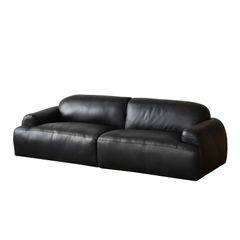 Ghế Sofa Da Onyx Hiện Đại Tối Giản