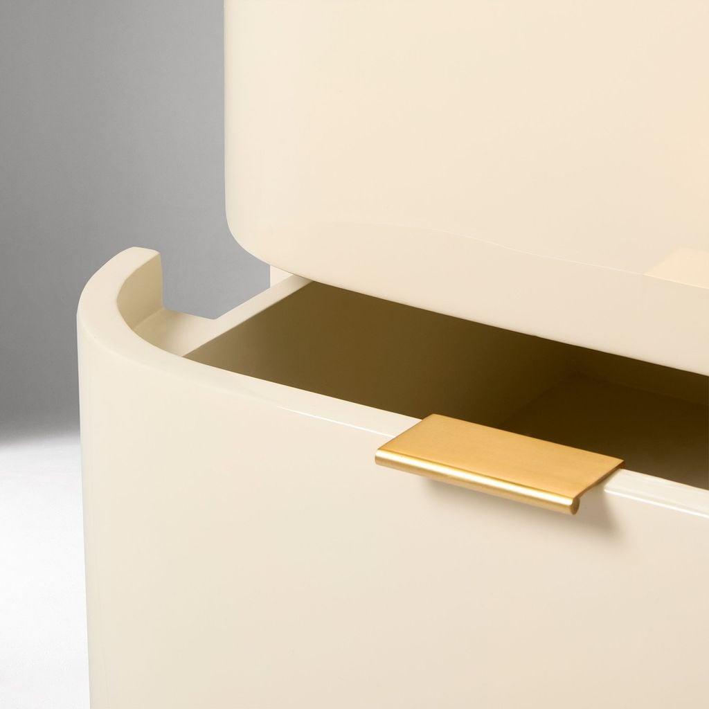 Táp Đầu Giường Hiện Đại Bo Góc Chân Gỗ