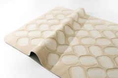 Thảm Trải Sàn Dệt Thủ Công Acrylic Sang Trọng Họa Tiết Tổ Ong Cao Cấp