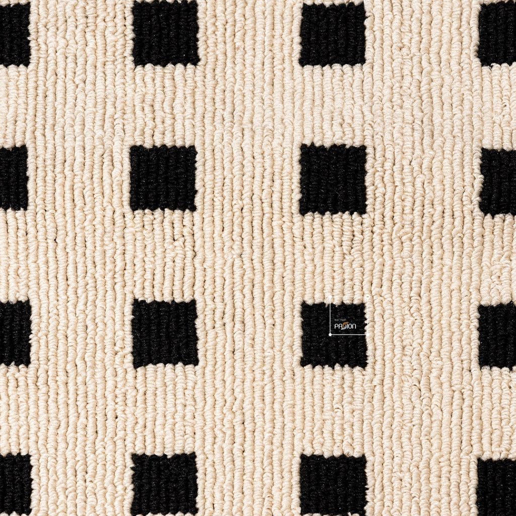 Thảm Tròn Polypropylene Họa Tiết Vintage 120cm