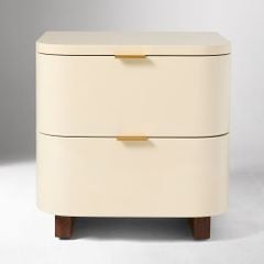 Táp Đầu Giường Hiện Đại Bo Góc Chân Gỗ