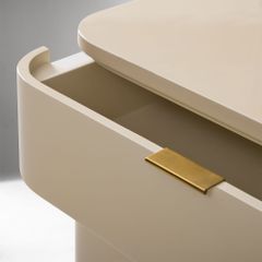 Tủ Gỗ Quần Áo 6 Ngăn Kéo Bo Góc Premium Luna Cream