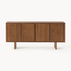 Tủ Console Gỗ Tần Bì Chân Thấp Lema