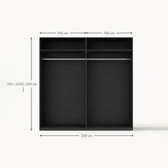 Tủ Quần Áo Gỗ Cửa Vòm Phong Cách Indochine