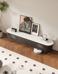 Tủ Tivi Cổ Điển Kiểu Pháp Cánh Tủ Kết Hợp Độc Đáo