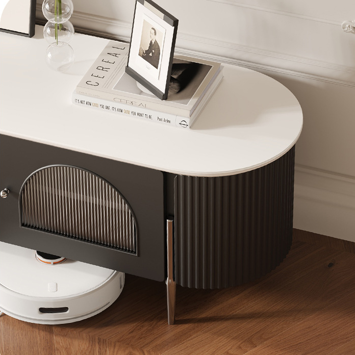 Tủ Tivi Cổ Điển Kiểu Pháp Cánh Tủ Kết Hợp Độc Đáo