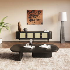 Tủ Tivi Gỗ Đen Hiện Đại Sienna Cabinet