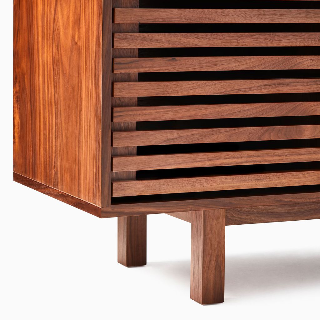 Tủ Tivi Gỗ Tự Nhiên Vân Sóng 2 Ngăn Kéo Rhapsody