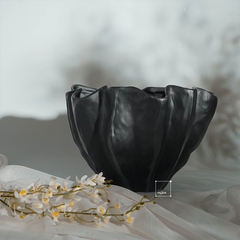Tượng Dáng Khay Trang Trí Hình Lá Sen Decor
