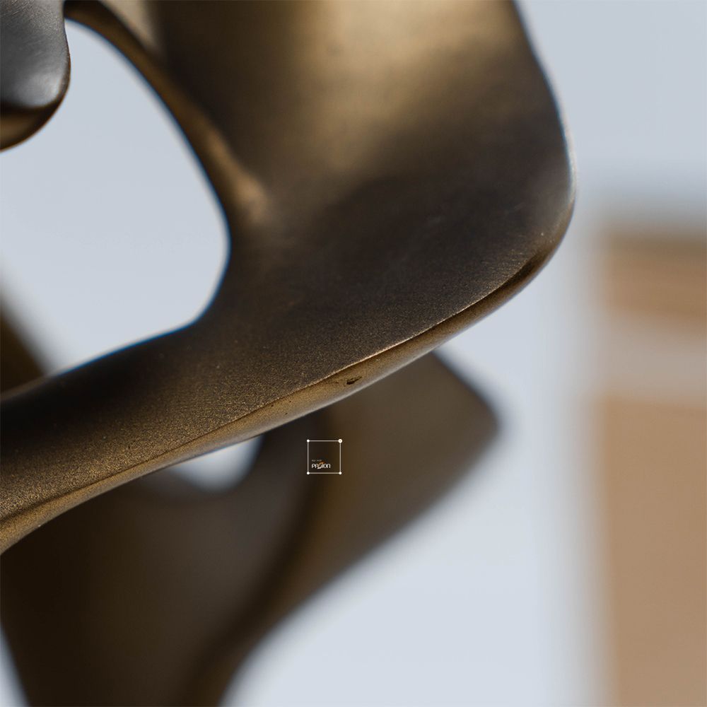 Tượng Decor Rỗng Uốn Lượn Abstract Sang Trọng