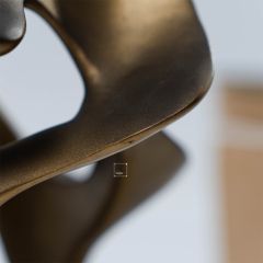 Tượng Decor Rỗng Uốn Lượn Abstract Sang Trọng