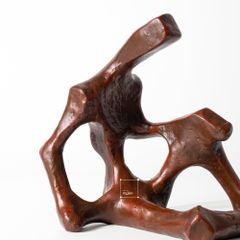 Tượng Decor Trừu Tượng Hiện Đại Người Ngồi Suy Tư