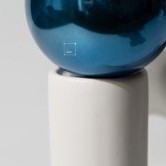 Tượng Hình Học Xoắn Có Nút Tròn Decor Tủ Kệ Trang Trí