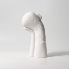 Tượng Chân Dung Hình Bán Thân Nghiên Đầu Suy Nghĩ