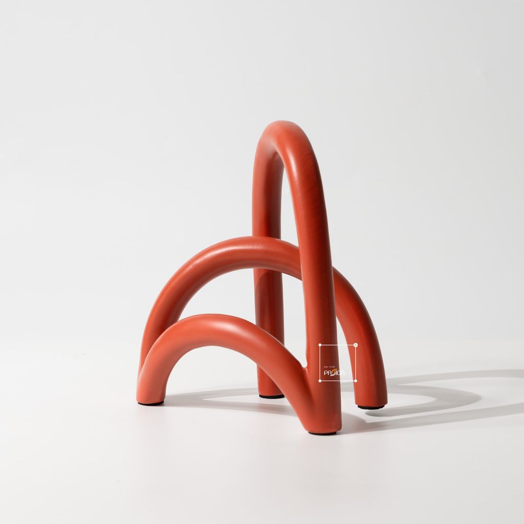 Tượng Trang Trí Hình Vòm 3 Sóng Trang Trí Kệ Tủ TV