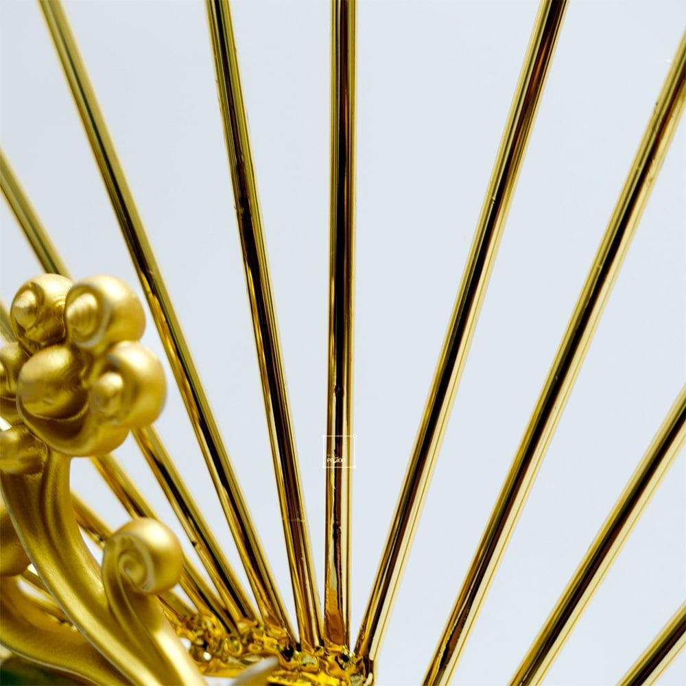 Tượng Decor Phượng Hoàng Xanh Ngọc May Mắn Sang Trọng