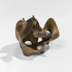 Tượng Decor Rỗng Uốn Lượn Abstract Sang Trọng