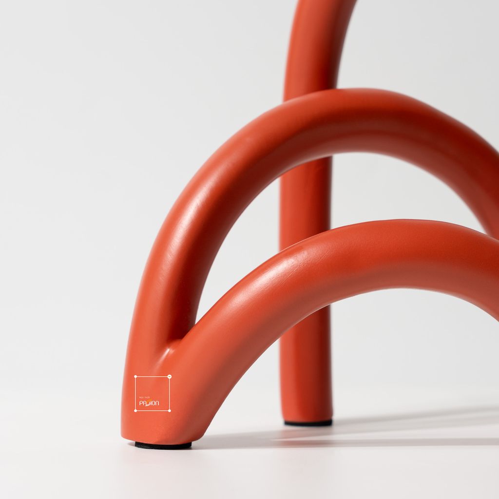 Tượng Trang Trí Hình Vòm 3 Sóng Trang Trí Kệ Tủ TV