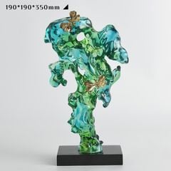 Tượng Nghệ Thuật Cánh Bướm Và Sóng Đá