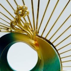 Tượng Decor Phượng Hoàng Xanh Ngọc May Mắn Sang Trọng