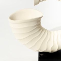 Tượng Trang Trí Sừng Ốc Xà Cừ Wabi Sabi