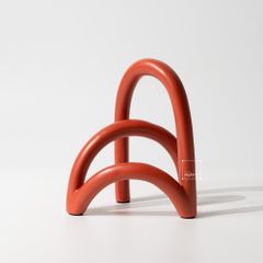 Tượng Trang Trí Hình Vòm 3 Sóng Trang Trí Kệ Tủ TV