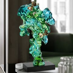 Tượng Nghệ Thuật Cánh Bướm Và Sóng Đá