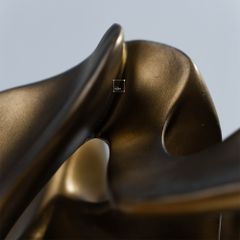 Tượng Decor Rỗng Uốn Lượn Abstract Sang Trọng