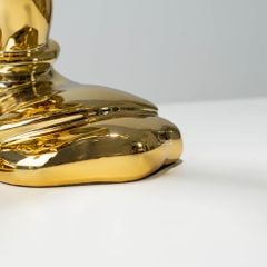 Tượng Vịt Nghệ Thuật Cầm Champagne Trang Trí