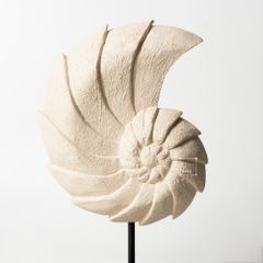 Tượng Trang Trí Hình Vỏ Sò Xoắn Ốc Wabi Sabi