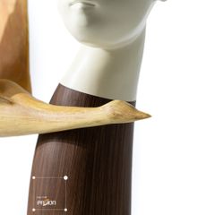 Tượng Trang Trí Thiên Thần Ảo Ảnh Phong Cách Nâu Wabi Sabi
